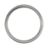 Titanium 6mm Domed Polished Band Size 9.5