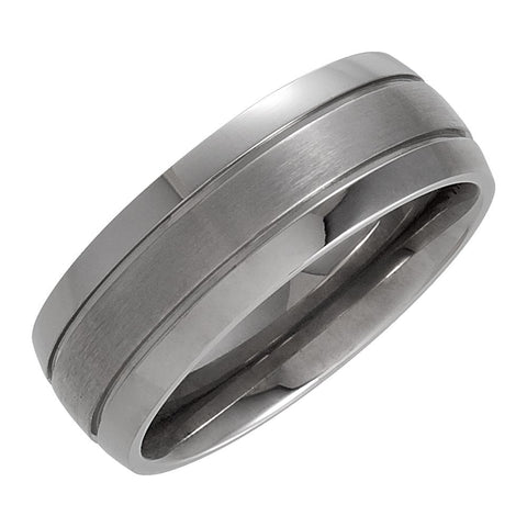 Titanium 8mm Band Size 12.5