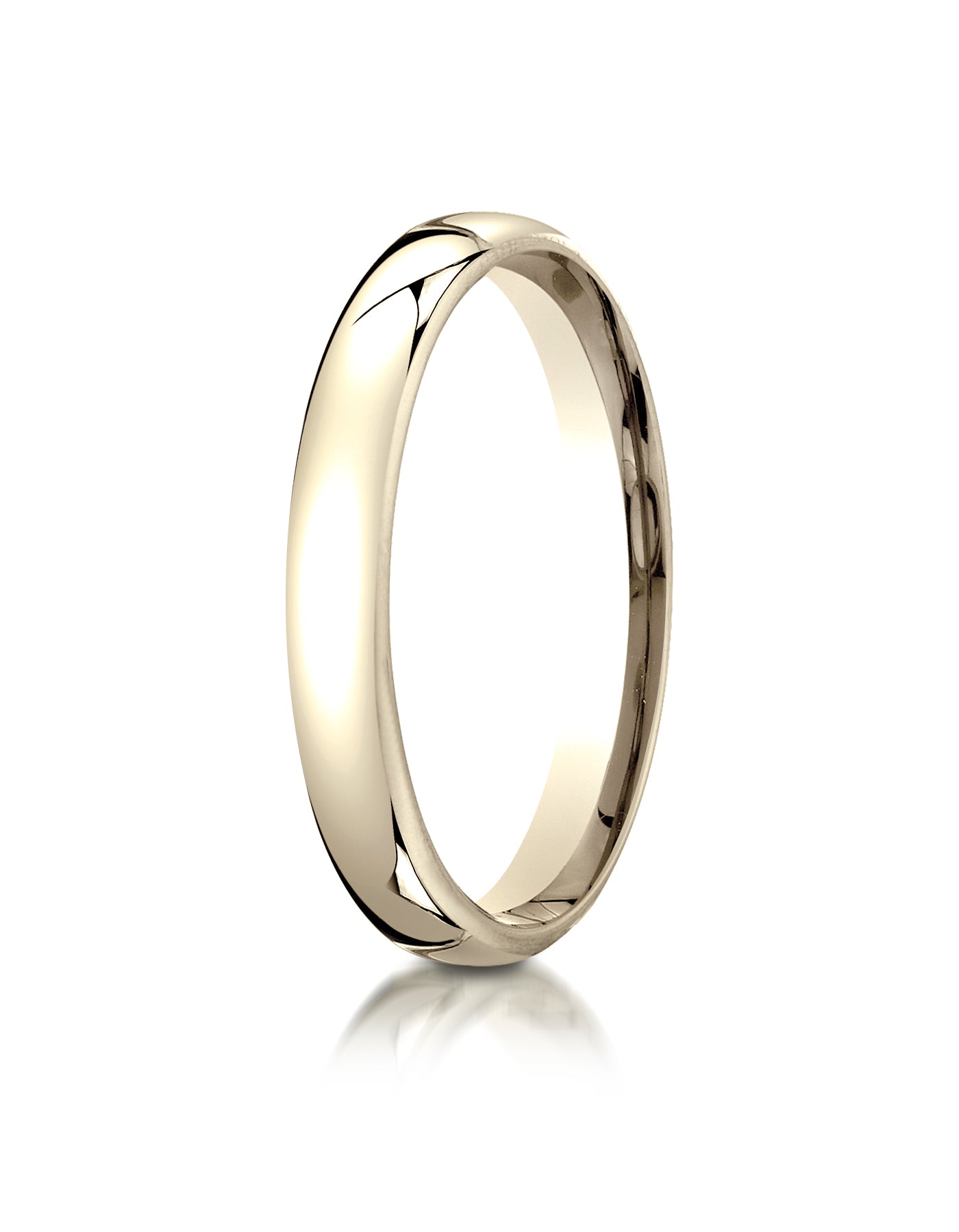 Benchmark 14K Yellow Gold 3.5mm European Comfort-Fit Wedding Band