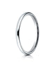 Benchmark-Platinum-2mm-Slightly-Domed-Standard-Comfort-Fit-Wedding-Band-Ring--Size-4--LCF120PT04