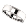 14k White Gold 6mm Band Size 11