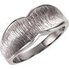 8.5 mm Fashion Wedding Band Ring in 14k White Gold (Size 6 )