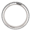 14k White Gold 1 3/4 CTW Diamond Eternity Band, Size 7