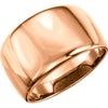 Dome Ring in 14K Rose Gold (Size 6)