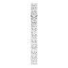 14k White Gold 7/8 CTW Diamond Eternity Band Size 7