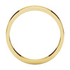 10k Yellow Gold 4mm Flat Band, Size 4