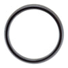 Black Titanium 6mm Domed Polished Band Size 6.5