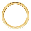 14k Yellow Gold 6mm Design Band Size 10.5