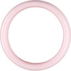 Pink Ceramic 8mm Domed Band Size 4.5