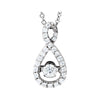 14K White Gold 1/3 CTW Diamond 18-Inch Necklace