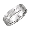6 mm Comfort-Fit Design Wedding Band Ring (Size 11 )