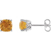 Sterling Silver Citrine Earrings