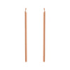 14k Rose Gold Vertical Bar Earrings