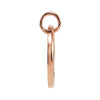 14k Rose Gold .08 CTW Diamond Initial "K" Pendant