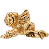 14k White Gold Crawling Angel Lapel Pin