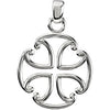 Maltese Cross in Sterling Silver