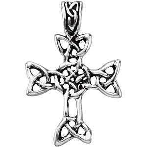 Sterling Silver Celtic Cross Pendant