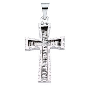 18k Yellow Gold Cross Pendant