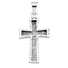 23.00x16.00 mm Cross Pendant in 18K Yellow Gold